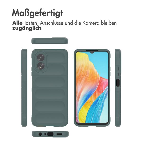 imoshion EasyGrip Backcover Oppo A18 / Oppo A38 - Dunkelgrün