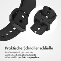 imoshion Silikonband für das Samsung Galaxy Fit 3 - Schwarz