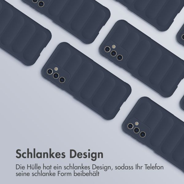 imoshion EasyGrip Back Cover für das Samsung Galaxy A14 (5G/4G) - Dunkelblau