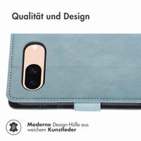 imoshion Luxuriöse Klapphülle Google Pixel 8a - Hellblau