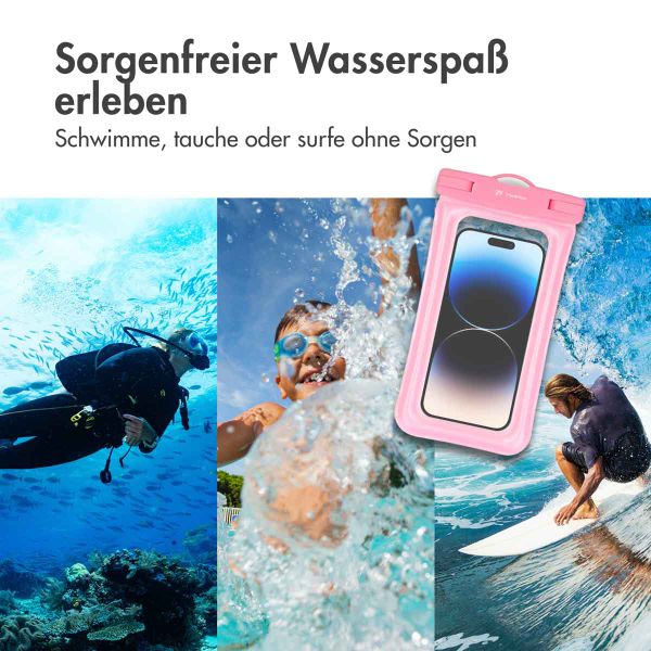 imoshion ﻿Universeller, wasserdichter Beutel - wasserdichte Smartphonehülle - Rosa