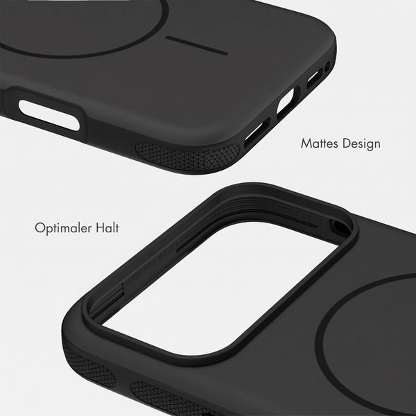 imoshion Color Backcover mit Thin MagSafe Ring Apple iPhone 18 Pro Max / 17 Pro Max - Schwarz