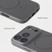 Accezz Grip Backcover mit MagSafe Apple iPhone 18 Pro Max / 17 Pro Max - Grau