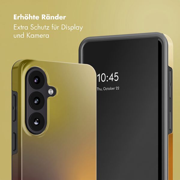 Selencia Vivid Rückabdeckung mit MagSafe Samsung Galaxy S26 FE - Gradient Olive Dust
