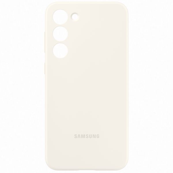 Samsung Original Silikon Cover für das Galaxy S23 Plus - Cotton