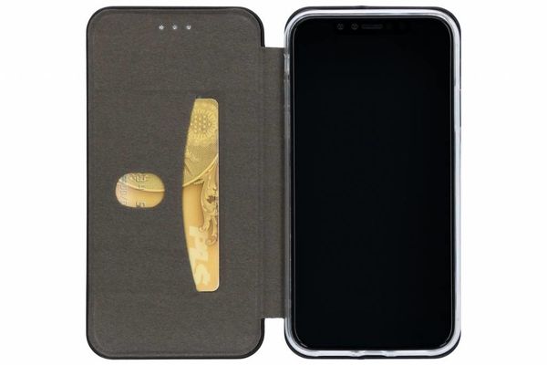 Schlankes Klapphülle Schwarz für das iPhone Xr