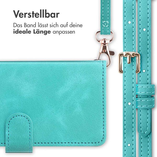 imoshion Klapphülle mit Kordel Samsung Galaxy S23 - Türkis