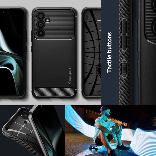 Spigen Rugged Armor Case für das Samsung Galaxy A54 (5G) - Schwarz