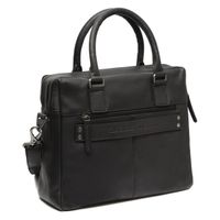 The Chesterfield Brand Santiago Laptoptasche 14 Zoll - Echtes Leder - Schwarz