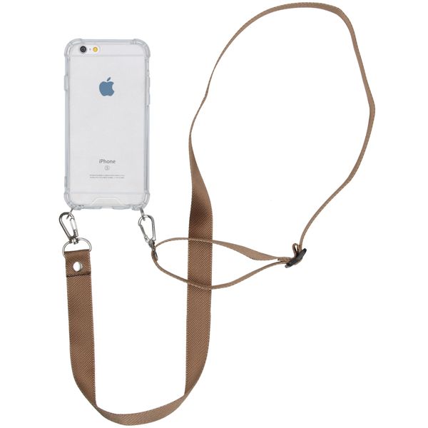 imoshion Backcover mit Band - Nylon Beige für das iPhone 6 / 6s