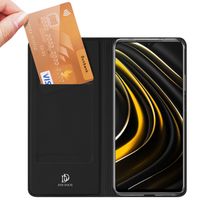 Dux Ducis Slim TPU Klapphülle für das Xiaomi Poco M3 - Schwarz