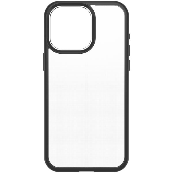 OtterBox React Backcover für das iPhone 15 Pro Max- Transparent / Schwarz