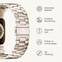 imoshion Edelstahlarmband für Apple Watch | 38/40/41/42 mm - Starlight