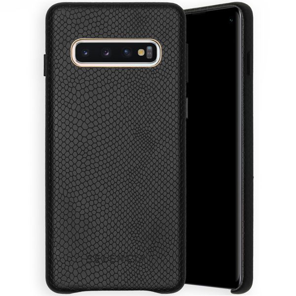 Selencia Gaia Backcover in Schlangenoptik für das Samsung Galaxy S10