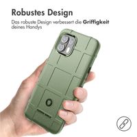 imoshion Rugged Shield Backcover für das Motorola Edge 20 Lite - Grün