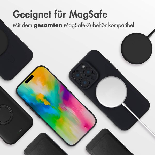 imoshion Color Back Cover mit MagSafe Apple iPhone 16 Pro Max - Schwarz