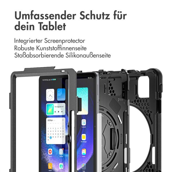 imoshion Tablet Cover mit Handriemen für das Xiaomi Pad 6 / 6 Pro - Schwarz