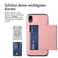 imoshion Backcover mit Kartenfach Apple iPhone Xr - Rosé gold