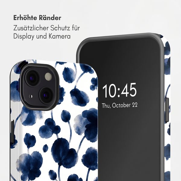 Selencia Vivid Back Cover Apple iPhone 13 - Midnight Blossom