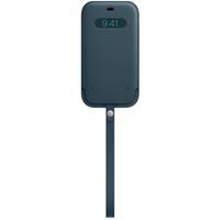 Apple Ledersleeve MagSafe für das Apple iPhone 12 Pro Max - Baltic Blue