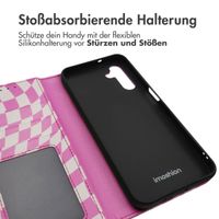 imoshion ﻿Design Klapphülle für das Samsung Galaxy A14 (5G/4G) - Retro Pink