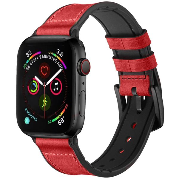 imoshion Echtes Lederband Apple Watch Series 1-9 / SE - 38/40/41 mm / Series 10 - 42 mm