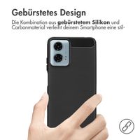 imoshion Brushed Back Cover Motorola Moto G04 / G24 - Schwarz
