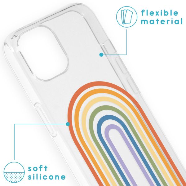 imoshion Design Hülle für das iPhone 13 - Rainbow