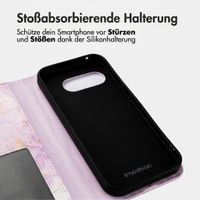 imoshion Design Klapphülle Google Pixel 9A - Purple Marble