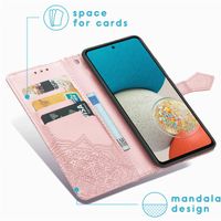 imoshion Mandala Klapphülle Samsung Galaxy A53 - Rosé gold