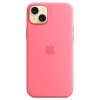 Apple Silikon-Case MagSafe für das iPhone 15 Plus - Rosa