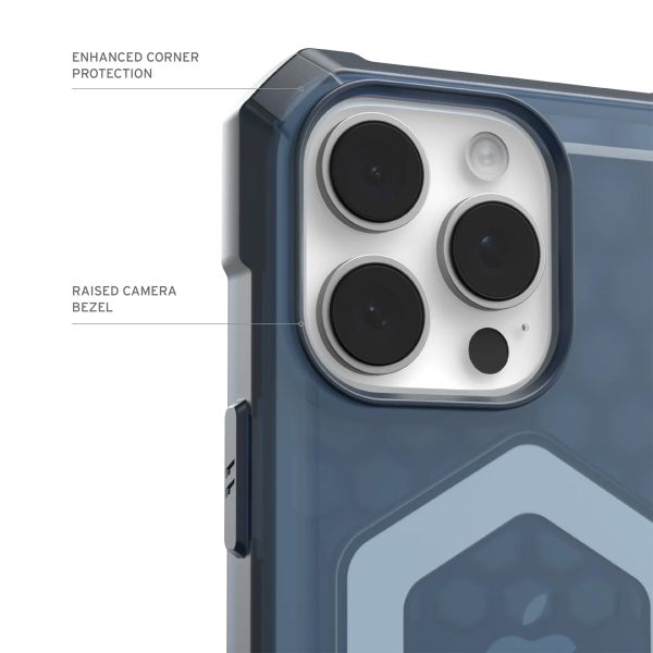 UAG Essential Armor MagSafe für das iPhone 16 Pro - Cloud Blue