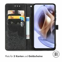 imoshion Mandala Klapphülle Motorola Moto G14 - Schwarz
