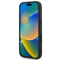 Guess Bottom Stripe 4G Back Cover Apple iPhone 16 - Grau