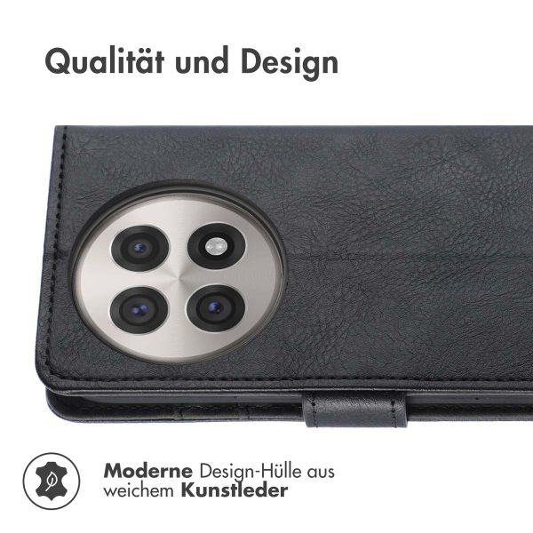 imoshion Luxuriöse Klapphülle OnePlus 13R - Schwarz