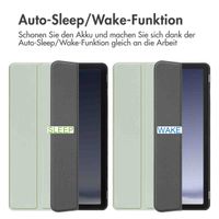 imoshion Trifold Klapphülle Samsung Galaxy Tab A9 Plus - Hellgrün