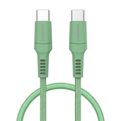 imoshion Braided USB-C-zu-USB-C Kabel - 1 Meter - Grün