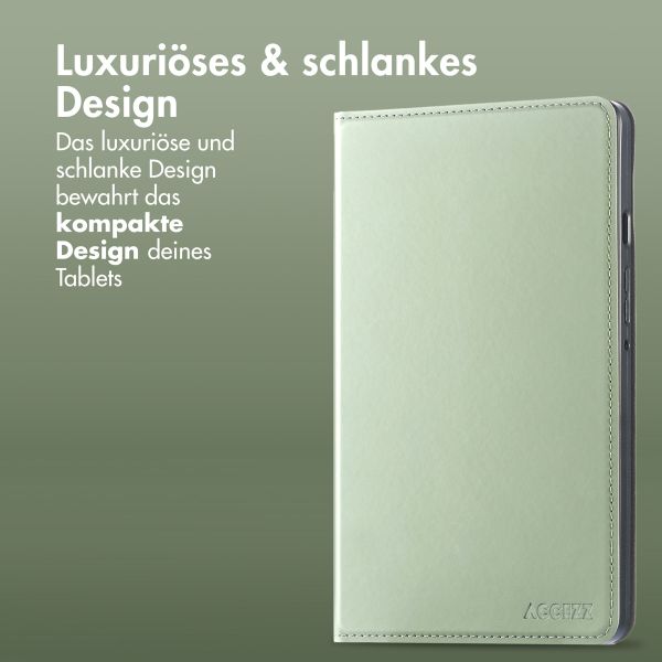 Accezz Classic Klapphülle Samsung Galaxy Tab S10 Plus / Tab S9 FE Plus / Tab S9 Plus - Grün