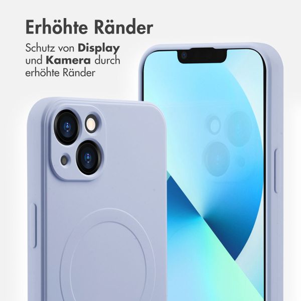 imoshion Color Back Cover mit MagSafe Apple iPhone 13 - Lila