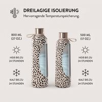 Burga Water Bottle - 500 ml - Almond Latte