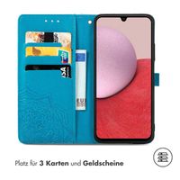 imoshion Mandala Klapphülle Samsung Galaxy A14 (5G/4G) - Türkis