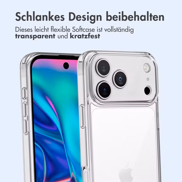 imoshion Protective Backcover Apple iPhone 17 Pro Max - Transparent