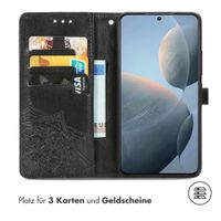 imoshion Mandala Klapphülle für das Xiaomi Poco X6 Pro - Schwarz