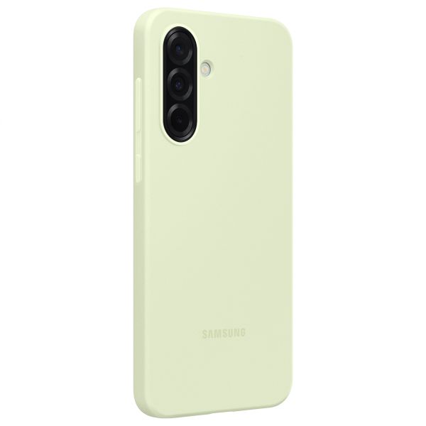 Samsung Original Silikon Cover Samsung Galaxy A36 - Light Green