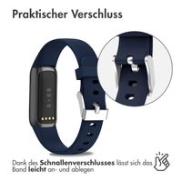 imoshion Silikonband für das Fitbit Luxe - Dunkelblau