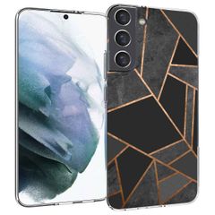 imoshion Design Hülle Samsung Galaxy S22 Plus - Black Graphic