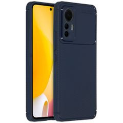 imoshion Carbon-Hülle für das Xiaomi 12 Lite - Blau