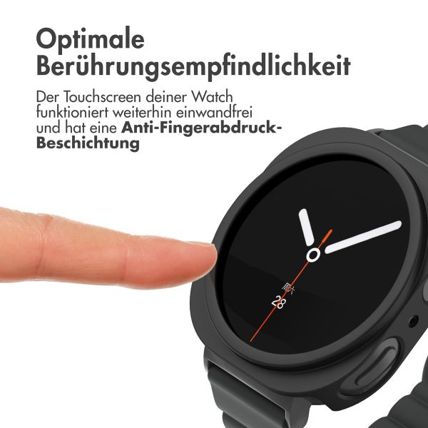 imoshion Bumper Hard Case für das Samsung Galaxy Watch 8 (40 mm) - Schwarz