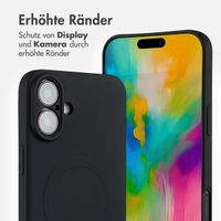 imoshion Color Back Cover mit MagSafe für das iPhone 16 Plus - Schwarz