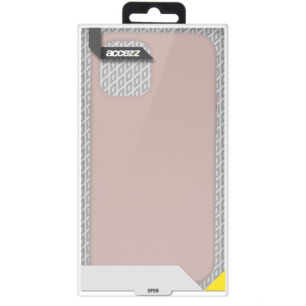 Accezz Liquid Silikoncase Samsung Galaxy S21 - Rosa